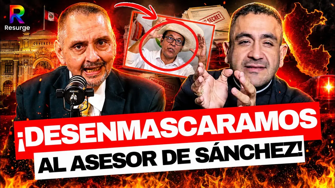 Reproducir: EL ASESOR EN LAS SOMBRAS! Luis Bazalar: El hombre que le dicta el guion a Roberto Sánchez 🎭