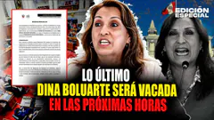 #EnVivo Dina Boluarte será vacada en las próximas horas en el congreso