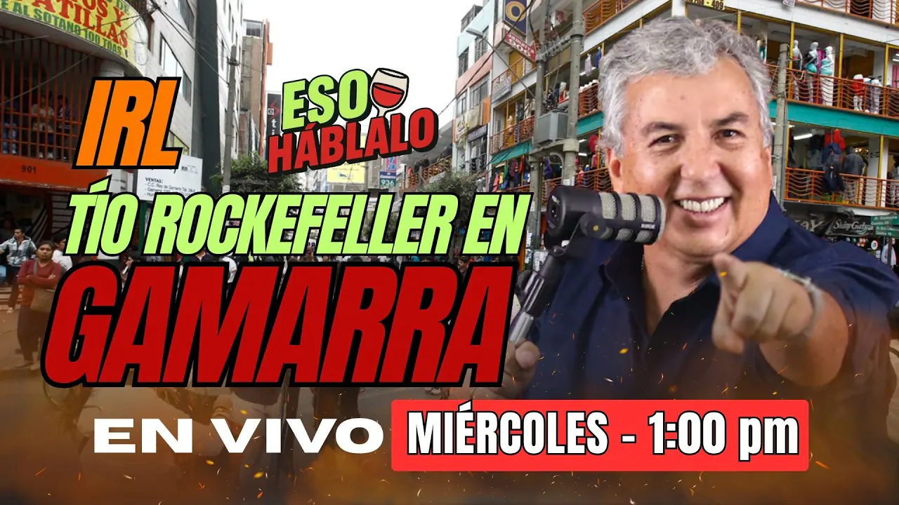 Reproducir: IRL TÍO ROCKEFELLER POR LAS CALLES DE GAMARRA - ESO HÁBLALO