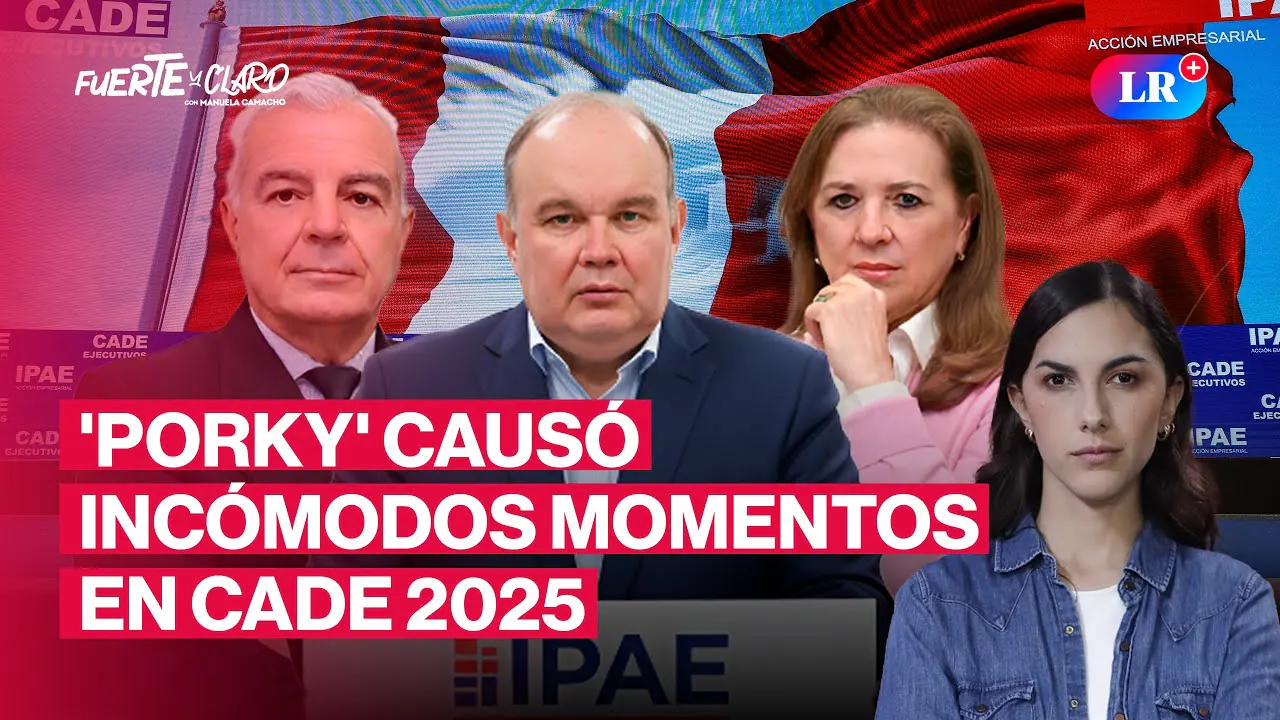 Reproducir: LA POLÉMICA PARTICIPACIÓN DE RAFAEL LÓPEZ ALIAGA EN CADE 2025 | FUERTE Y CLARO CON MANUELA CAMACHO