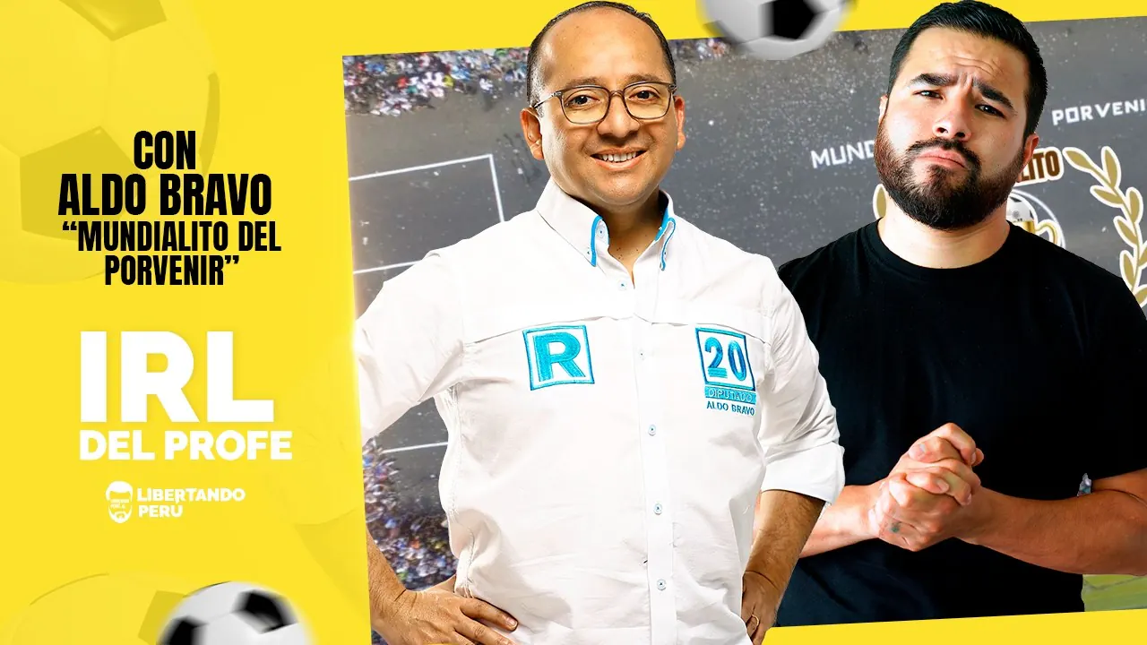 Reproducir: El Profe y Aldo Bravo en el MUNDIALITO del PORVENIR