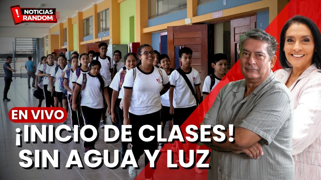 Reproducir: INICIO DE CLASES SIN LUZ Y AGUA - NOTICIAS RANDOM