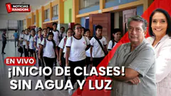INICIO DE CLASES SIN LUZ Y AGUA - NOTICIAS RANDOM