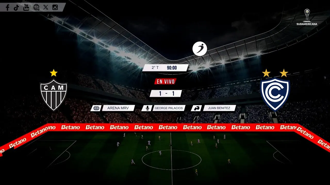 Reproducir: Atlético Mineiro vs Cienciano por RADIO OVACION 🔴 #ENVIVO | COPA SUDAMERICANA