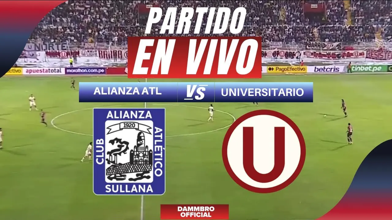 Reproducir: 🔴 ALIANZA ATLÉTICO VS UNIVERSITARIO | FECHA 12 TORNEO CLAUSURA LIGA 1 2025 | DAMMBRO OFFICIAL