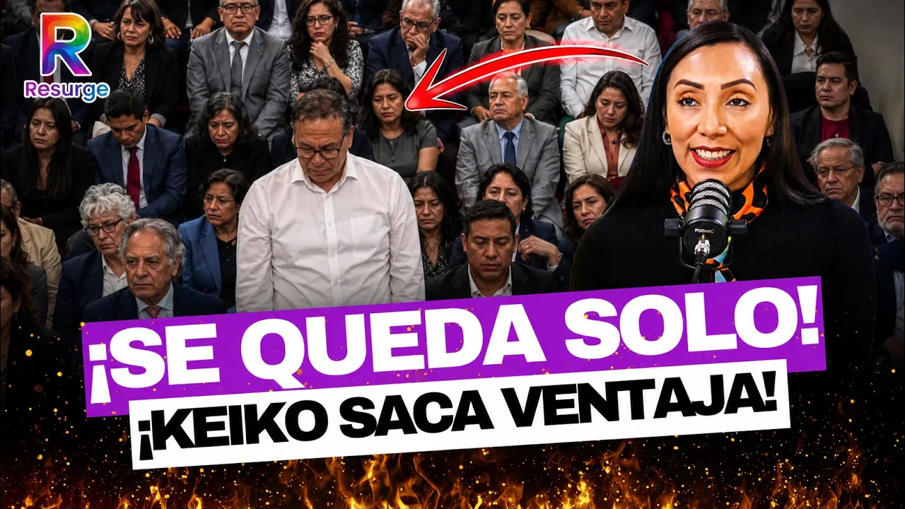 Reproducir: ¡VIENEN POR LIMA! 🚨KEIKO FUJIMORI SUPERA A ROBERTO SÁNCHEZ Y ¿SERÁ PRESIDENTE?📉