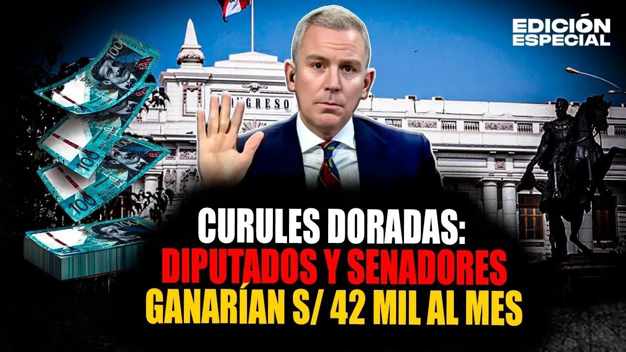 Reproducir: #EnVivo Diputados y senadores de nuevo congreso ganarían 42 mil soles al mes