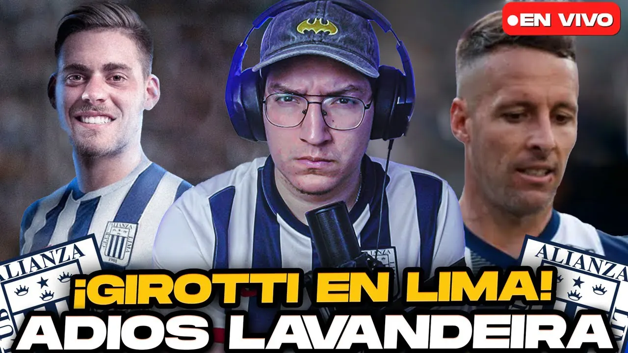 Reproducir: ¡GIROTTI LLEGÓ A LIMA Y SERÁ ANUNCIADO! ¡ÚLTIMO REFUERZO EN ALIANZA LIMA!