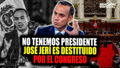 #EnVivo José Jerí es destituido de la presidencia por el Congreso de la República