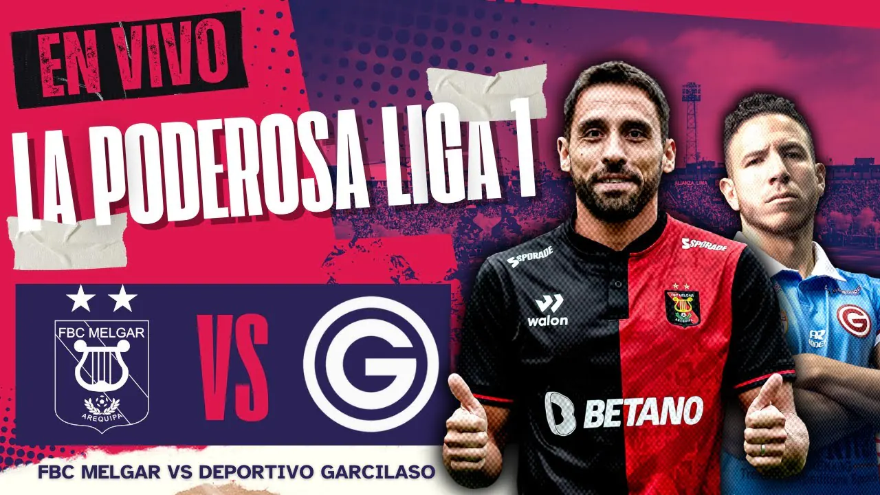 Reproducir: 🔴 FBC MELGAR VS DEPORTIVO GARCILASO | #ENVIVO LIGA1 APERTURA 2025 | FECHA 9 | NARRACIÓN & REACCIÓN
