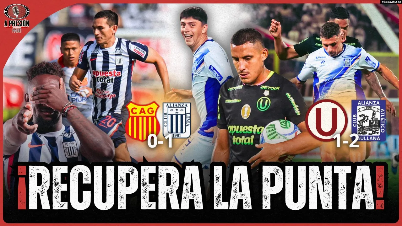 Reproducir: ¡ALIANZA GANA Y RECUPERA LA PUNTA! LA ‘U’ CAE EN CASA Y SE DESPIDE...