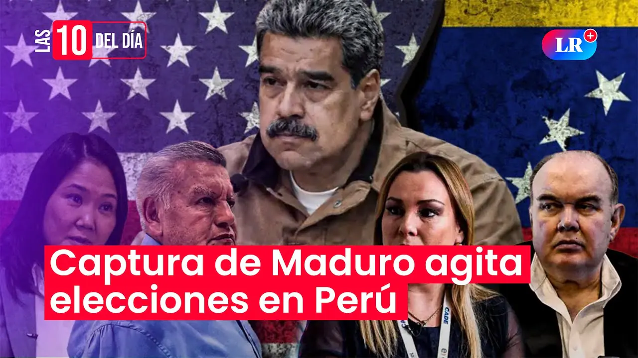 Reproducir: JEE excluye a Mario Vizcarra; 33 planchas inscritas y reacciones por captura de Maduro| #las10deldía
