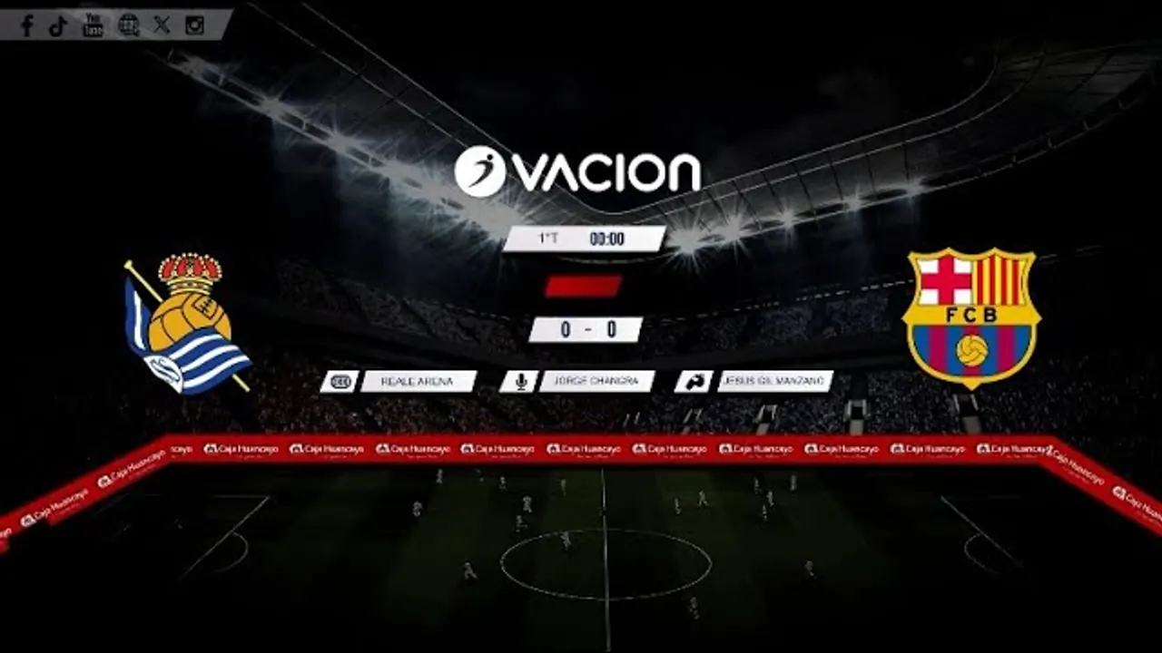 Reproducir: LALIGA ESPAÑOLA | REAL SOCIEDAD vs FC BARCELONA por RADIO OVACIÓN