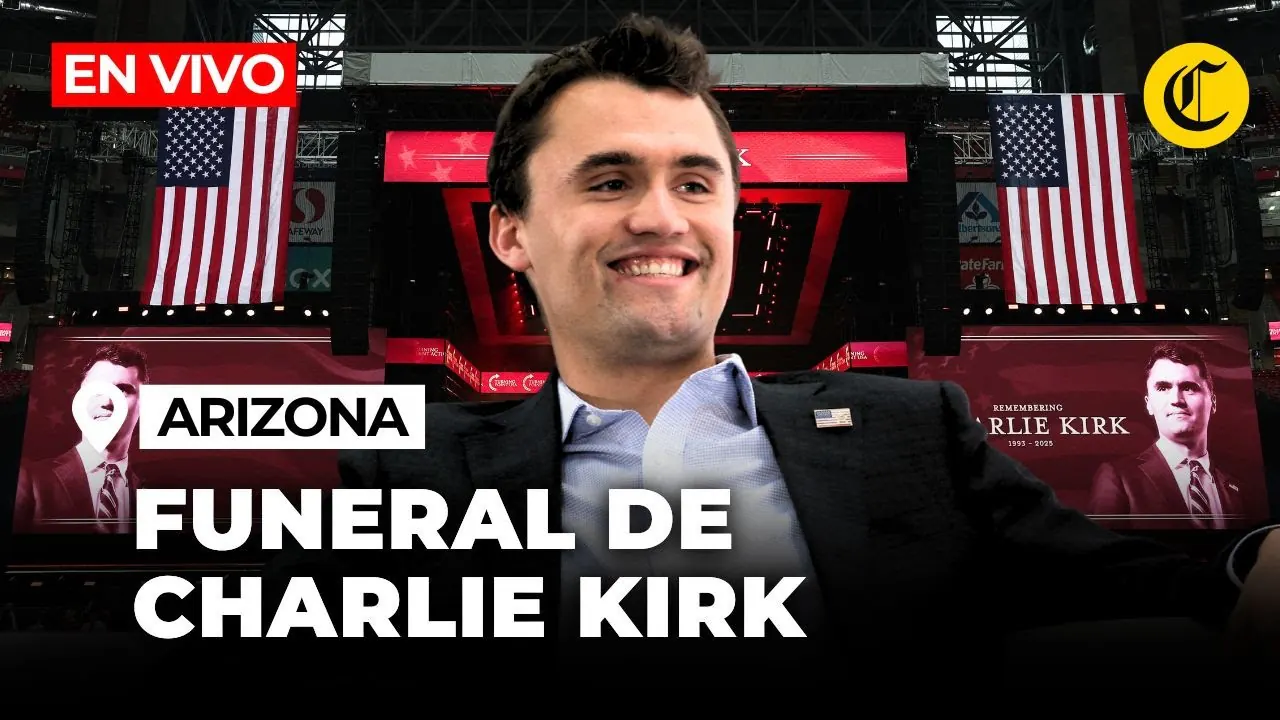 Reproducir: 🔴 FUNERAL DE CHARLIE KIRK EN VIVO: TRUMP DA DISCURSO ANTE MILES EN ARIZONA | El Comercio