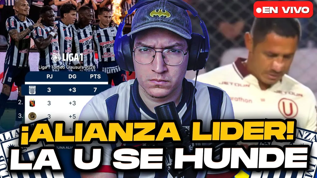 Reproducir: ¡ALIANZA LIMA PUNTERO y LA U PERDIÓ PIPIPI!