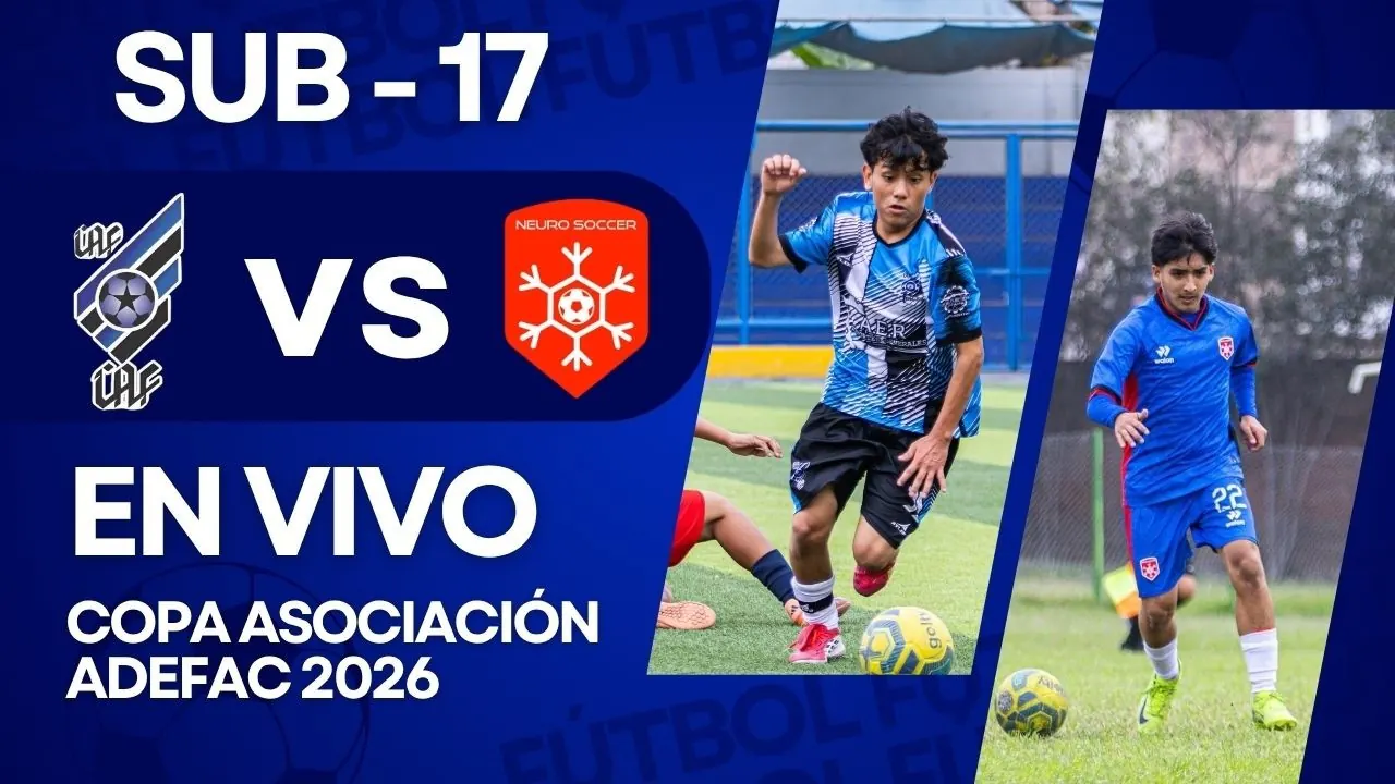 Reproducir: CLUB ATLÉTICO FIGUEROA VS NEURO SOCCER SUB 17 | COPA ASOCIACIÓN ADEFAC | JORNADA 7 - TORNEO CLAUSURA