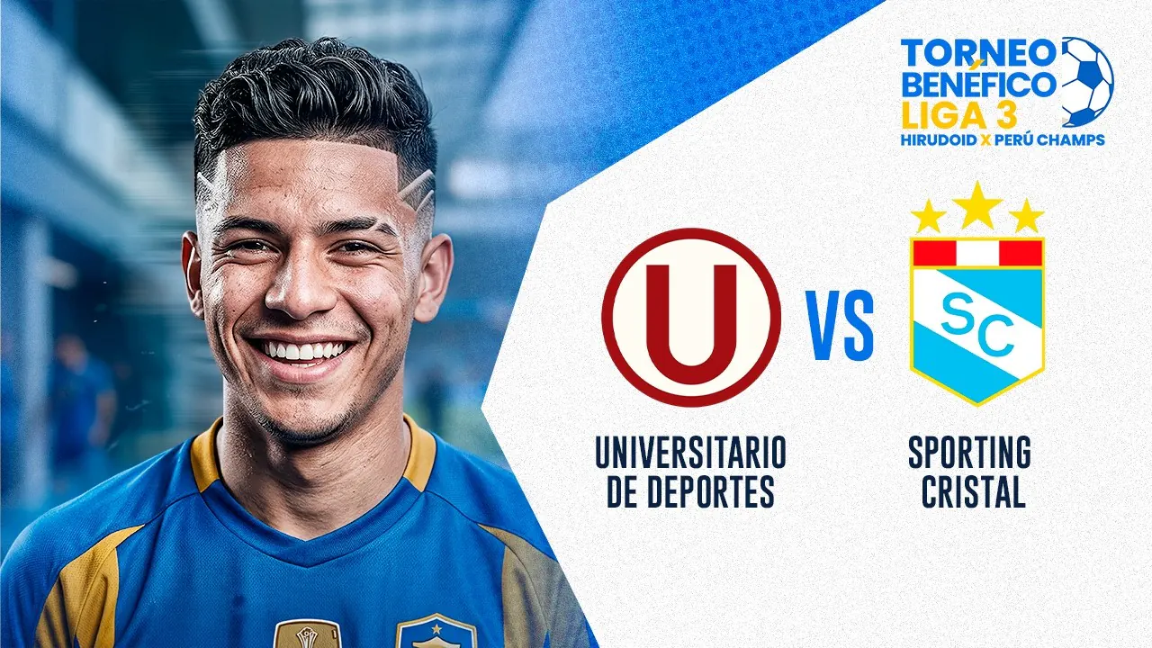 Reproducir: 🔴EN VIVO | UNIVERSITARIO VS SPORTING CRISTALI |  TORNEO BENÉFICO LIGA 3 PERÚ CHAMPS