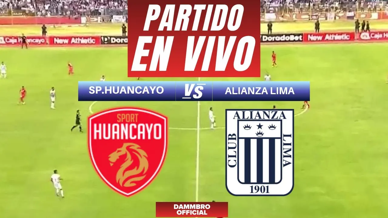 Reproducir: SPORT HUANCAYO 0-1 ALIANZA LIMA EN VIVO 🚨 LIGA 1 - CLAUSURA - JORNADA 15