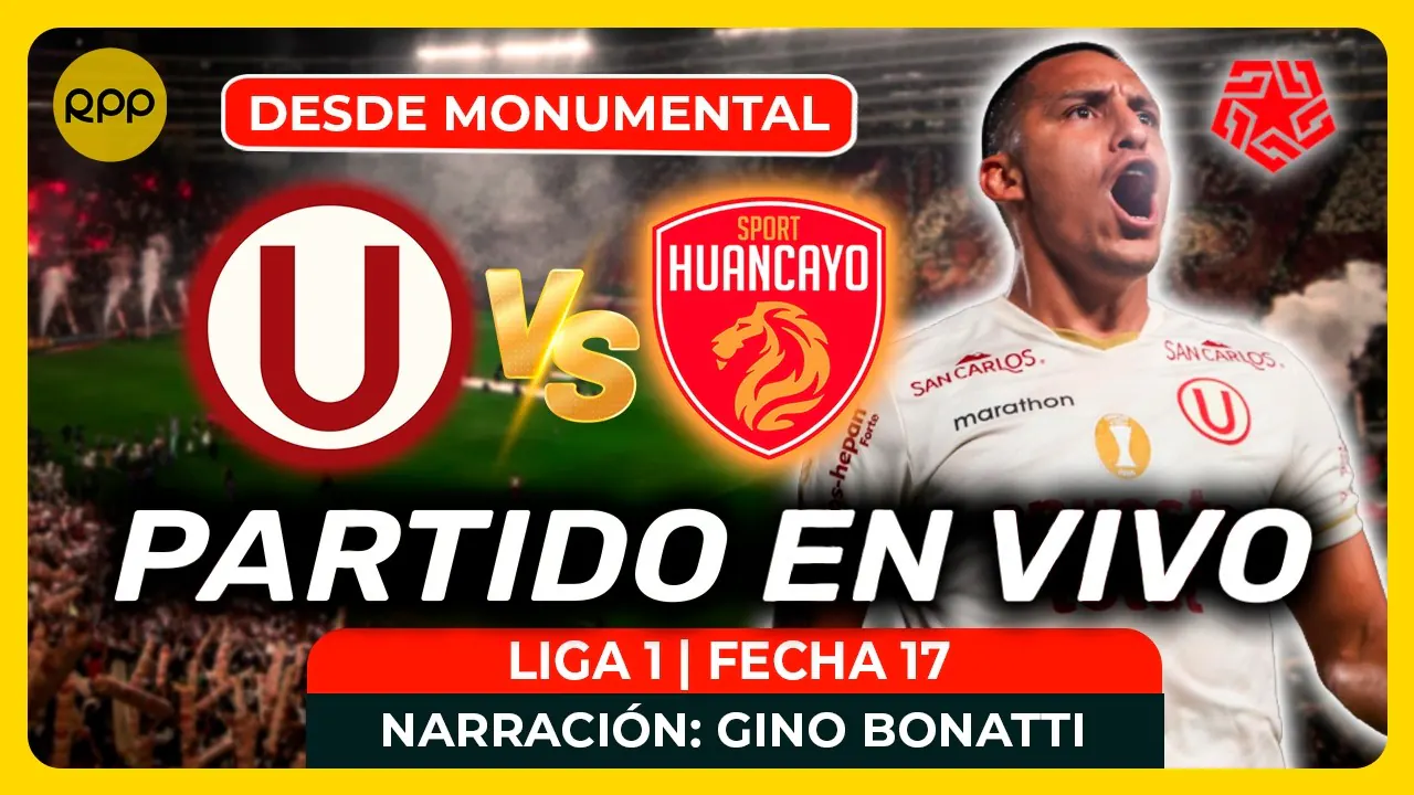 Reproducir: UNIVERSITARIO VS SPORT HUANCAYO 🔴 EN VIVO DESDE EL MONUMENTAL POR RPP | LIGA1 APERTURA 2026