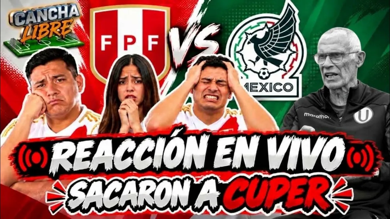 Reproducir: Sacaron a Cuper - Perú vs México