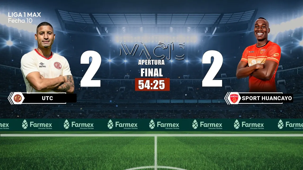 Reproducir: UTC vs Sport Huancayo por RADIO OVACION 🔴 #ENVIVO | LIGA 1 MAX