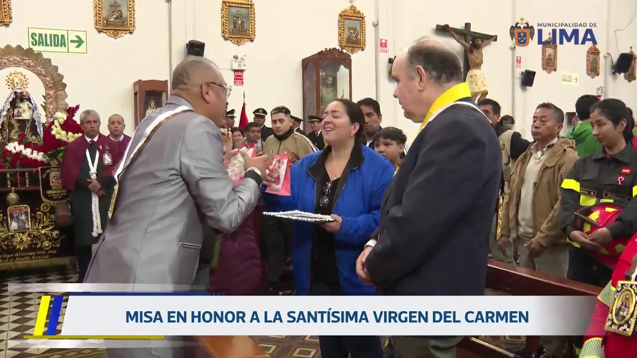 Reproducir: Misa en honor a la  SantísimaVirgen del Carmen | 20 de julio