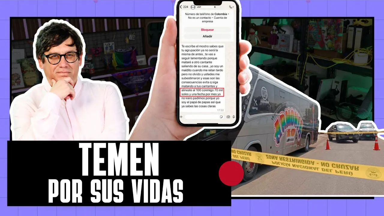 Reproducir: Armonía 10, Corazón Serrano y Agua Marina denuncian extorsión: ‘Tenemos temor’ | Vértice