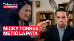 MICKEY TORRES confiensa que Fuerza Popular CONSPIRÓ para sacar a Castillo de Palacio | #tlr