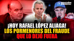 #EnVivo Rafael López Aliaga llega a Edición Especial a exponer su denuncia del fraude electoral