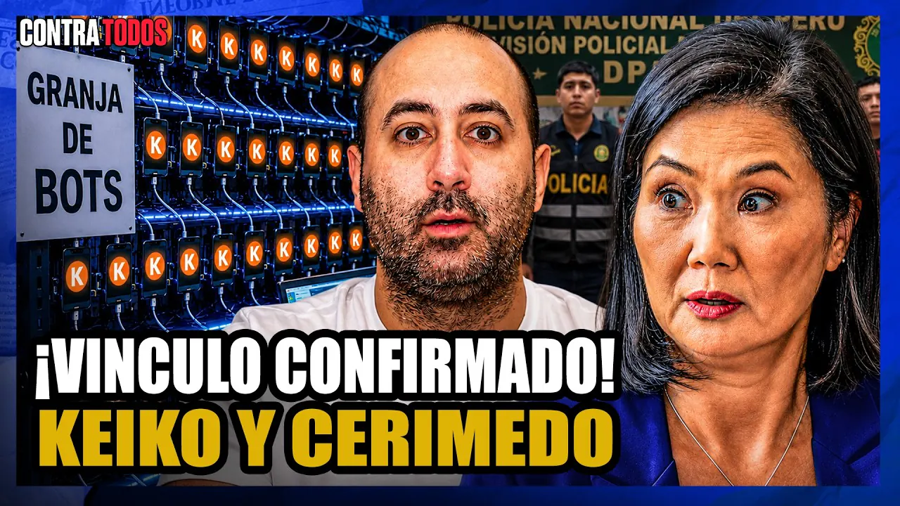 Reproducir: DESTAPE: CERIMEDO ESTUVO EN LA TOMA DE MANDO DE KEIKO | CONTRA TODOS🔴