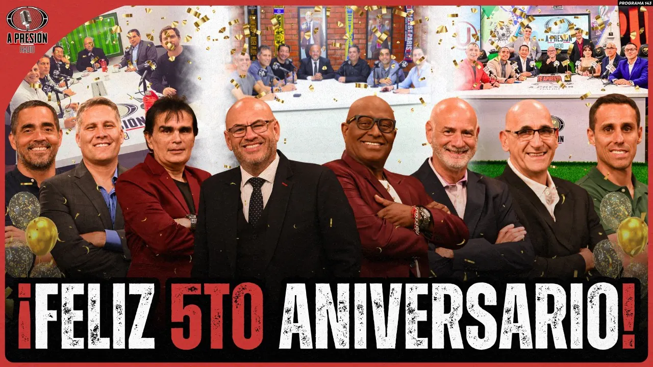 Reproducir: 🥳🎉 ¡QUINTO ANIVERSARIO! A PRESIÓN RADIO CUMPLE 5 AÑOS
