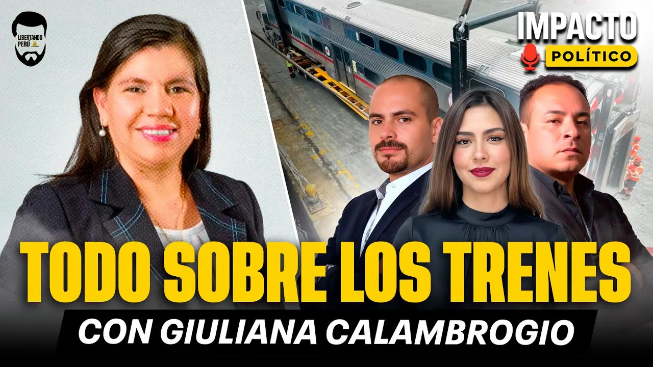 Reproducir: TODO SOBRE LOS TRENES ENTREVISTA A LA REGIDORA GIULIANA CALAMBROGIO