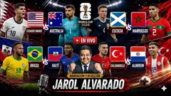 ESTADOS UNIDOS VS. AUSTRALIA, ESCOCIA VS. MARRUECOS, BRASIL VS. HAITÍ Y TURQUÍA VS. PARAGUAY