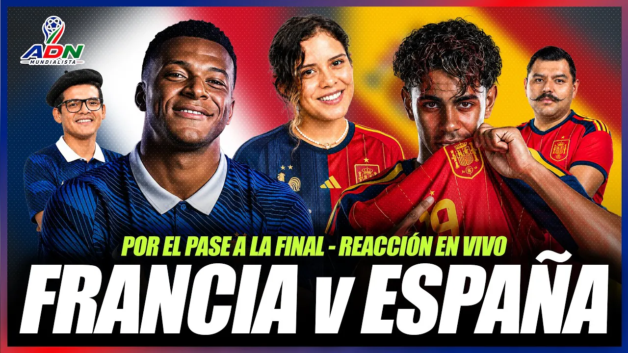 Reproducir: 🔴 La FINAL espera, Francia vs España en vivo 🇫🇷🔥🇪🇸  | 🎥👉 "ADN Mundialista" ⚽ 14/07/26