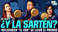 IBAI ENTREGÓ LA SARTÉN DORADA A "EL EDU" | UNO MÁS #ENVIVO