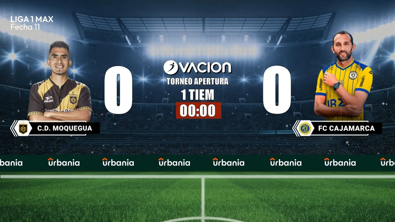 Reproducir: C.D MOQUEGUA VS FC CAJAMARCA por RADIO OVACION 🔴 #ENVIVO | LIGA 1 MAX