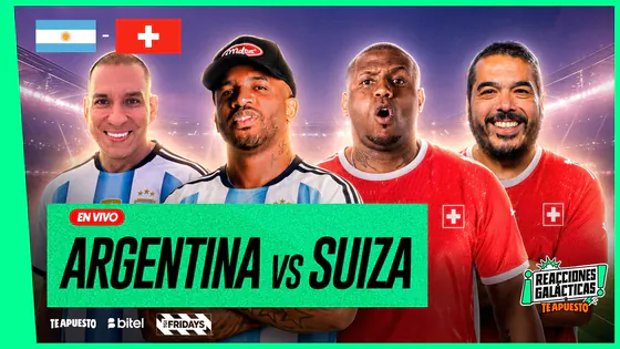 ARGENTINA VS SUIZA EN VIVO | REACCIONES GALÁCTICAS EN VIVO