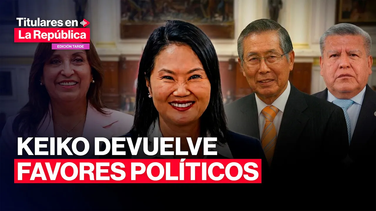 Reproducir: 🧐💥 Keiko recicla funcionarios de ACUÑA, BOLUARTE y Alberto FUJIMORI para la transición #tlr