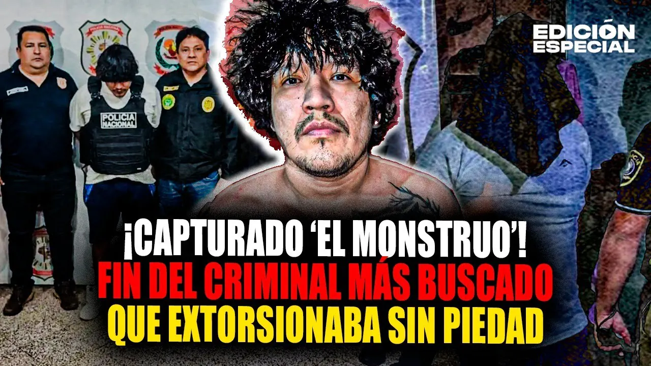Reproducir: #EnVivo Capturan a 'El Mounstruo', en Paraguay y podría ser trasladado a la Base Naval del Callao