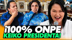 KEIKO ES PRESIDENTA!, ONPE AL 100% | LEGAÑA