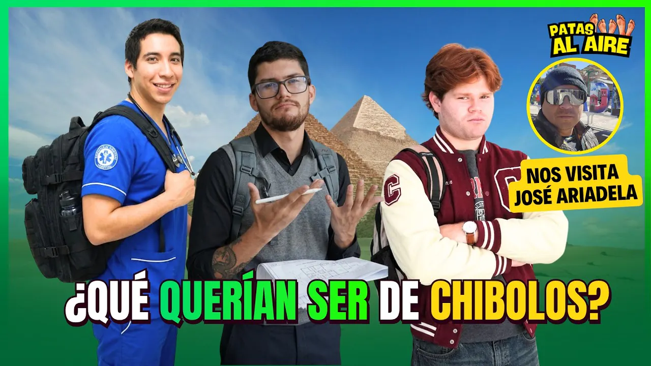 Reproducir: ¿QUÉ QUERÍAN SER DE CHIBOLOS? - PATAS AL AIRE