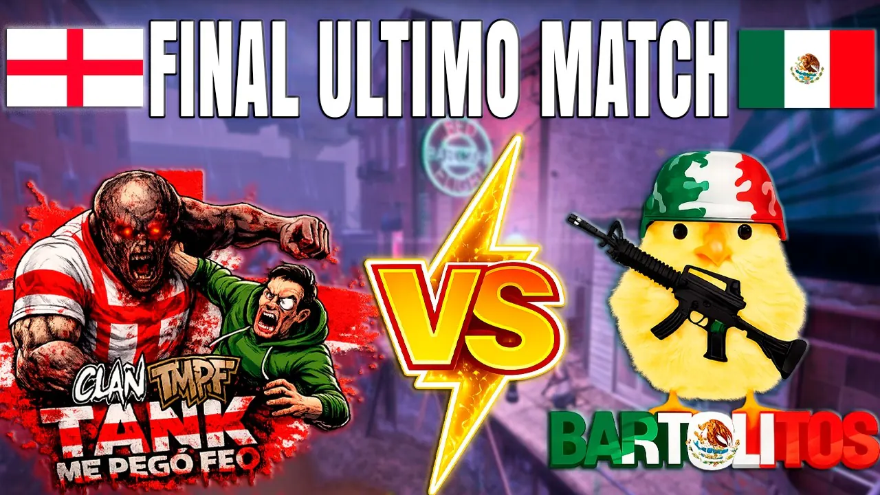 Reproducir: GRAN FUNAL DE LA CLASIFICACIÓN | Bartolitos VS TankPegoFeo | ULTIMO MATCH |