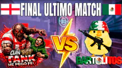 GRAN FUNAL DE LA CLASIFICACIÓN | Bartolitos VS TankPegoFeo | ULTIMO MATCH |