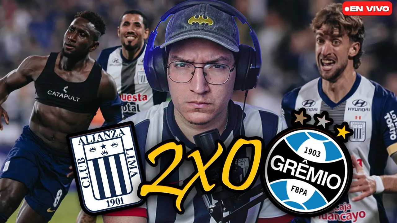 Reproducir: Alianza Lima 2-0 Gremio: ¡TRIUNFAZO HISTÓRICO en MATUTE!