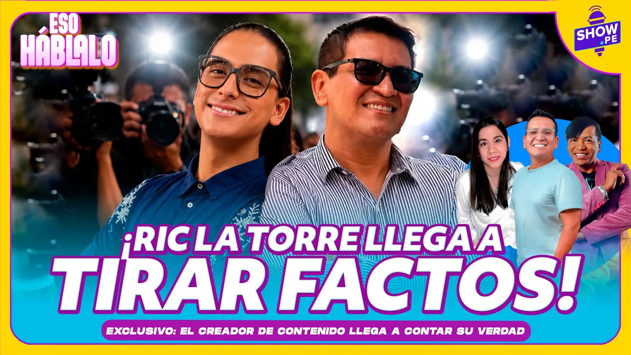 Reproducir: 🔥¡EXCLUSIVO! RIC LA TORRE LLEGA A SHOW.PE A CONTAR SU VERDAD🔥#SHOWPE