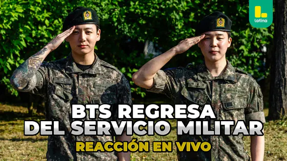 BTS EN VIVO: JUNGKOOK Y JIMIN REGRESAN EL SERVICIO MILITAR EN COREA DEL SUR