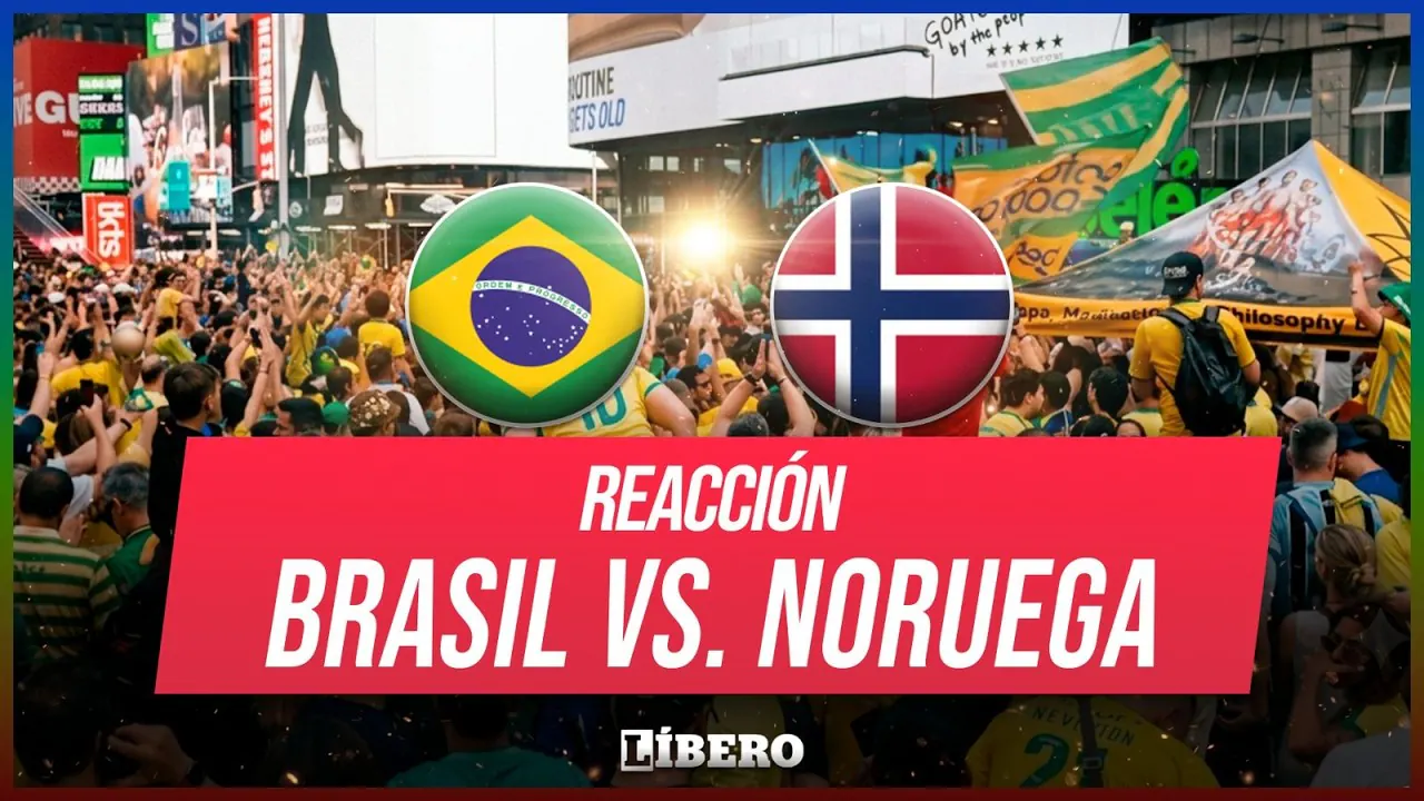 Reproducir: REACCIÓN | BRASIL - NORUEGA #ReaccionesLB