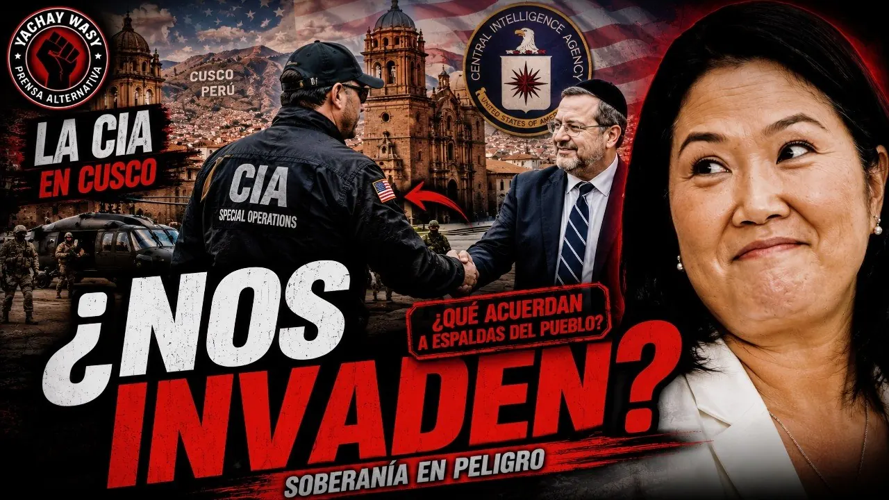 Reproducir: 🚨ESCÁNDALO: JUDÍOS, POLICÍA Y MILITARES DE USA EN CUSCO | KEIKO A FAVOR DE LOS BANCOS