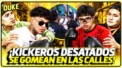 ¿PODRÍA OCURRIR TRAGEDIA? KICKEROS SE MECHAN EN LAS CALLES | OUKE