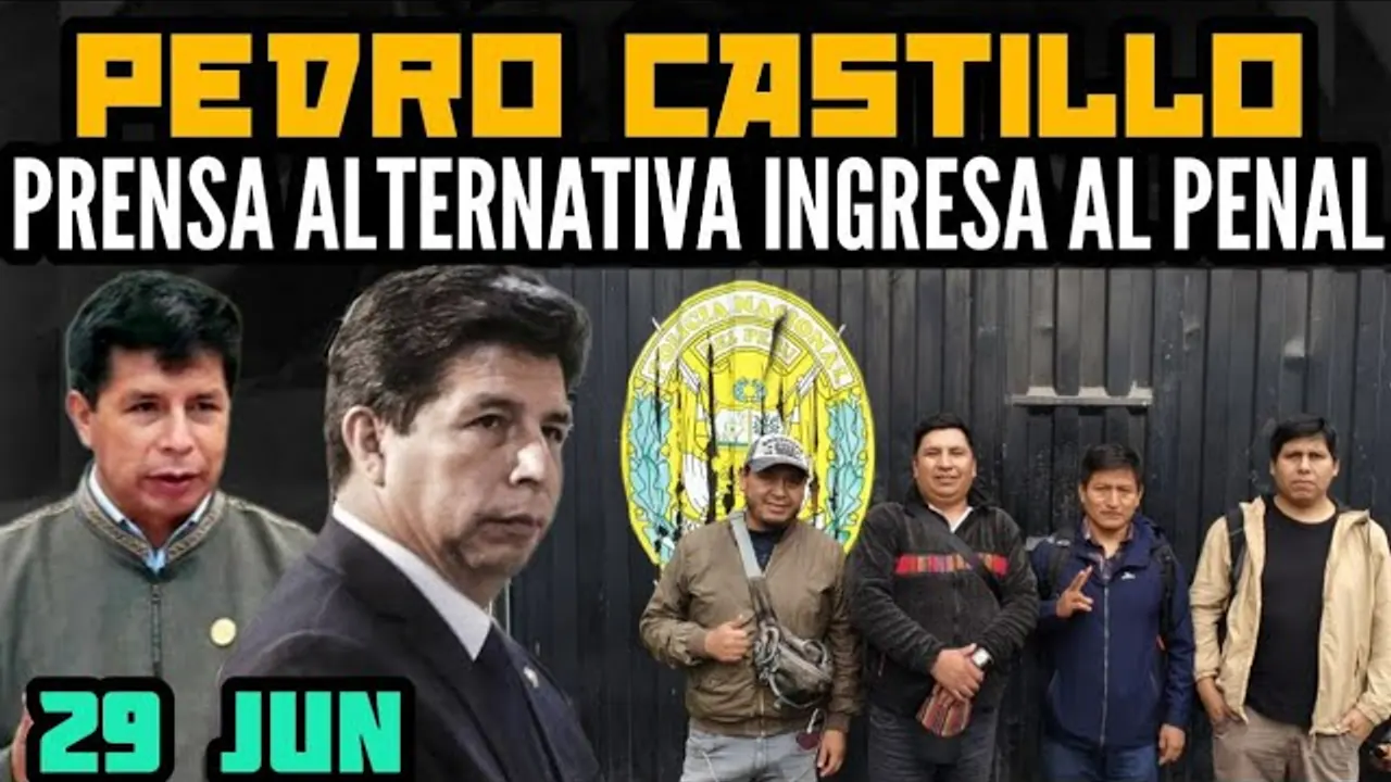 Reproducir: URGENTE: PRENSA ALTERNATIVA INGRESA A BARBDILLO PARA RECOGER DECLARACIONES DE PEDRO CASTILLO -29 JUN
